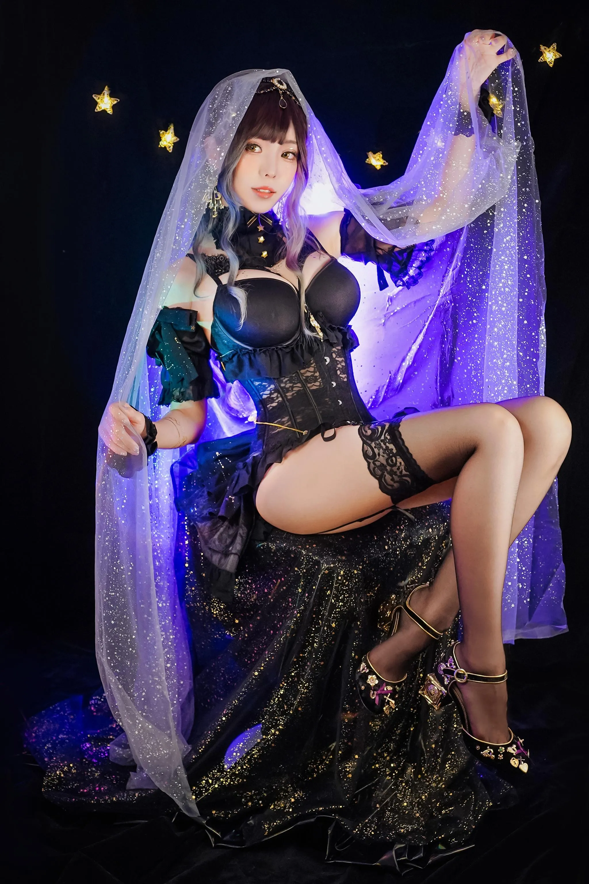 ElyEE子 – NO.77 Original Witch  Cat魔女與貓-Astrology Witch [33P]插图5